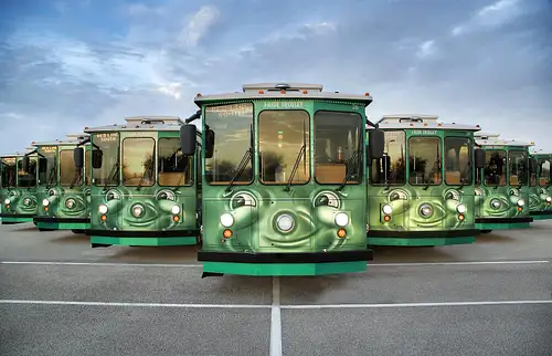 I-RIDE Trolley on International Drive in Orlando - Option 2
