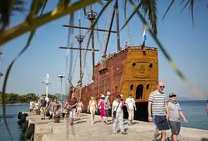 Carrack Ship Elafiti Islands Cruise