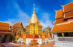 Half Day City Temple Tour by Tuk Tuk with Lunch | From Chiang Mai